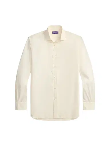 Ralph Lauren Purple Label Men's Poplin Button-Front Shirt | Thumbnail 1 Ralph Lauren Purple Label Men's Poplin Button-Front Shirt | Thumbnail 1