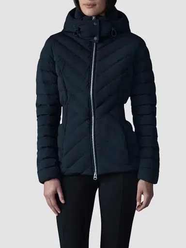 Mackage Women's Idalee Light Down Hooded Jacket - Black - Size Small | Thumbnail 2 Mackage Women's Idalee Light Down Hooded Jacket - Black - Size Small | Thumbnail 2