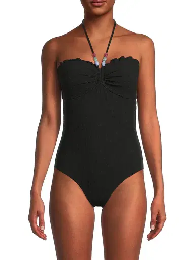 Change of Scenery Women's Talia One-Piece Swimsuit - Black Texture - Size XS | Thumbnail 3 Change of Scenery Women's Talia One-Piece Swimsuit - Black Texture - Size XS | Thumbnail 3