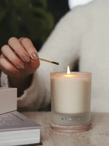 Zents Earth Aromatic Candle | Thumbnail 3 Zents Earth Aromatic Candle | Thumbnail 3
