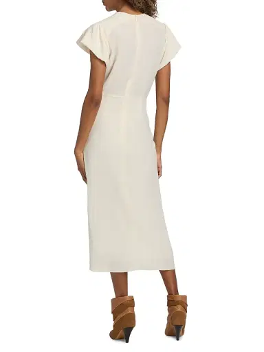 Isabel Marant Women's Terena Cinched Midi-Dress | Thumbnail 5 Isabel Marant Women's Terena Cinched Midi-Dress | Thumbnail 5