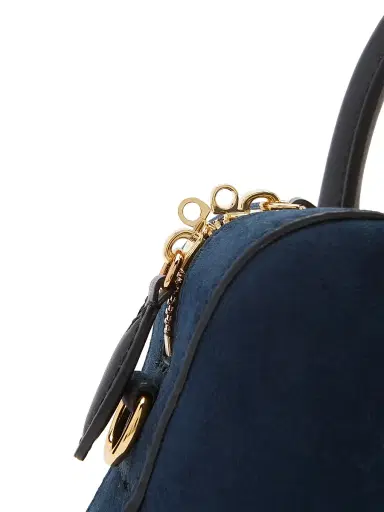 Stella McCartney Women's Ryder Small Faux-Suede Top Handle Bag | Thumbnail 7 Stella McCartney Women's Ryder Small Faux-Suede Top Handle Bag | Thumbnail 7