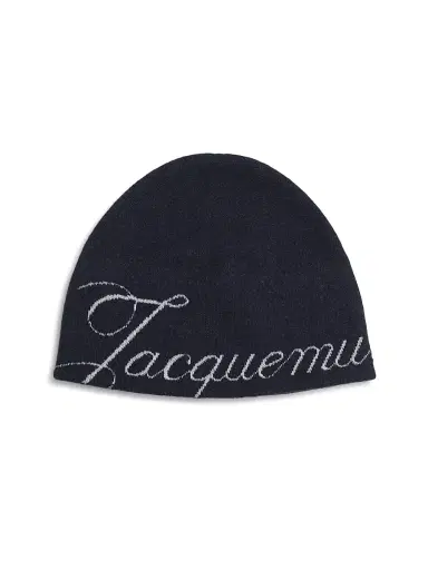 Jacquemus Men's Le Bonnet Atelier Wool-Cashmere Beanie | Thumbnail 1 Jacquemus Men's Le Bonnet Atelier Wool-Cashmere Beanie | Thumbnail 1