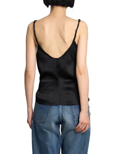 JW Anderson Women's Front-Knot Silk Top | Thumbnail 5 JW Anderson Women's Front-Knot Silk Top | Thumbnail 5