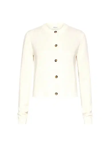 Marella Women's Pure Cashmere Cardigan - Cream - Size XL | Thumbnail 1 Marella Women's Pure Cashmere Cardigan - Cream - Size XL | Thumbnail 1