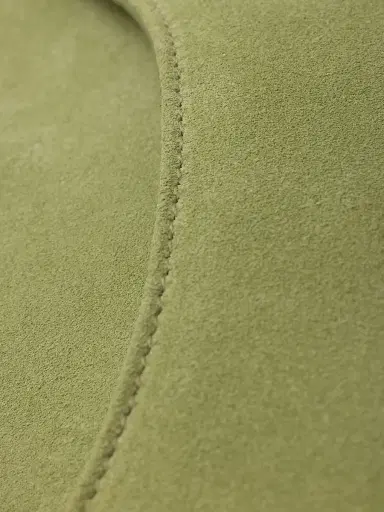 Prada Women's Carry Mini Suede Handbag - Green | Thumbnail 6 Prada Women's Carry Mini Suede Handbag - Green | Thumbnail 6