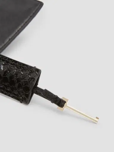 Tom Ford Women's Jean Python-Embossed Leather Clutch | Thumbnail 6 Tom Ford Women's Jean Python-Embossed Leather Clutch | Thumbnail 6