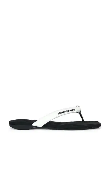 Alexander Wang Jenna Tubular Flat Thong Sandal | Thumbnail 1 Alexander Wang Jenna Tubular Flat Thong Sandal | Thumbnail 1