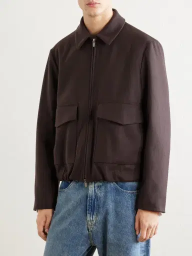 Barena Wool-Blend Felt Blouson Jacket - Men | Thumbnail 3 Barena Wool-Blend Felt Blouson Jacket - Men | Thumbnail 3
