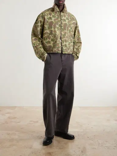 KAPITAL Drizzler Reversible Herringbone Camouflage-Print Cotton Blouson Jacket - Men | Thumbnail 2 KAPITAL Drizzler Reversible Herringbone Camouflage-Print Cotton Blouson Jacket - Men | Thumbnail 2