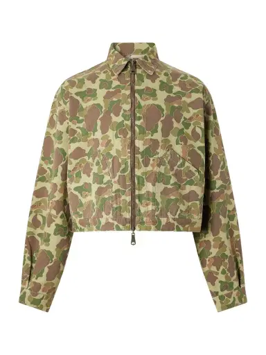 KAPITAL Drizzler Reversible Herringbone Camouflage-Print Cotton Blouson Jacket - Men | Thumbnail 1 KAPITAL Drizzler Reversible Herringbone Camouflage-Print Cotton Blouson Jacket - Men | Thumbnail 1