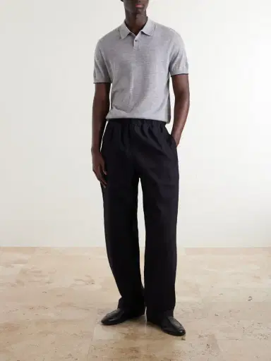 James Perse Cashmere Polo Shirt - Men | Thumbnail 2 James Perse Cashmere Polo Shirt - Men | Thumbnail 2