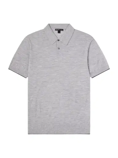 James Perse Cashmere Polo Shirt - Men | Thumbnail 1 James Perse Cashmere Polo Shirt - Men | Thumbnail 1