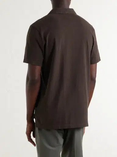James Perse Supima Cotton-Jersey Polo Shirt - Men | Thumbnail 4 James Perse Supima Cotton-Jersey Polo Shirt - Men | Thumbnail 4