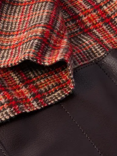 Wolf WM Brown Textured Vegan Leather Knife Roll - Men | Thumbnail 3 Wolf WM Brown Textured Vegan Leather Knife Roll - Men | Thumbnail 3
