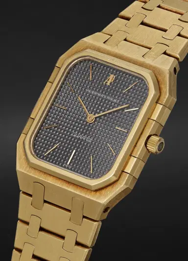 Stephanie Windsor Audemars Piguet Vintage 1980s Royal Oak Cube 33mm 18-Karat Gold Watch (Fits up to 7.2'' wrist) - Men | Thumbnail 2 Stephanie Windsor Audemars Piguet Vintage 1980s Royal Oak Cube 33mm 18-Karat Gold Watch (Fits up to 7.2'' wrist) - Men | Thumbnail 2