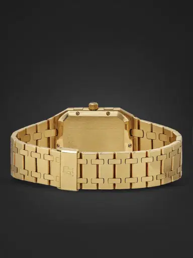 Stephanie Windsor Audemars Piguet Vintage 1980s Royal Oak Cube 33mm 18-Karat Gold Watch (Fits up to 7.2'' wrist) - Men | Thumbnail 4 Stephanie Windsor Audemars Piguet Vintage 1980s Royal Oak Cube 33mm 18-Karat Gold Watch (Fits up to 7.2'' wrist) - Men | Thumbnail 4