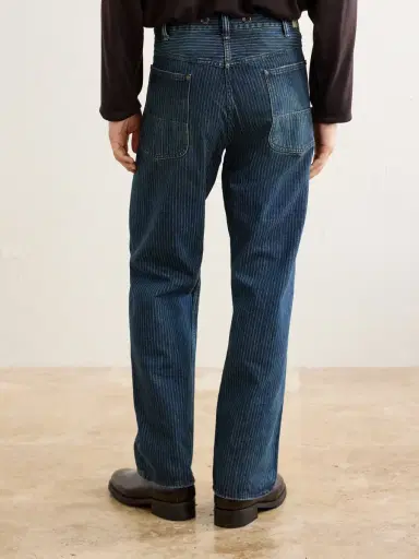 RRL Richmond Straight-Leg Striped Jeans - Men | Thumbnail 4 RRL Richmond Straight-Leg Striped Jeans - Men | Thumbnail 4