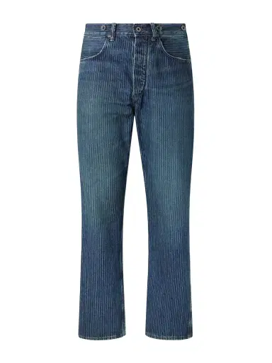 RRL Richmond Straight-Leg Striped Jeans - Men | Thumbnail 1 RRL Richmond Straight-Leg Striped Jeans - Men | Thumbnail 1