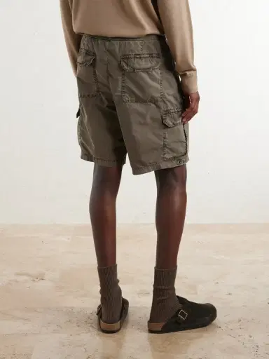 James Perse Straight-Leg Stretch Cotton-Poplin Shorts - Men | Thumbnail 4 James Perse Straight-Leg Stretch Cotton-Poplin Shorts - Men | Thumbnail 4