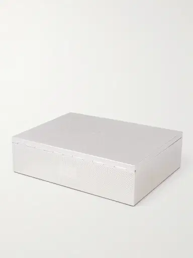 Wolf Silver-Plated Watch and Jewellery Box - Men | Thumbnail 3 Wolf Silver-Plated Watch and Jewellery Box - Men | Thumbnail 3