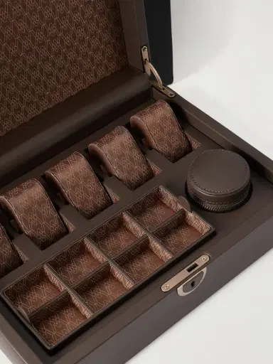Wolf Earth 5 Piece Watch Box - Men | Thumbnail 4 Wolf Earth 5 Piece Watch Box - Men | Thumbnail 4