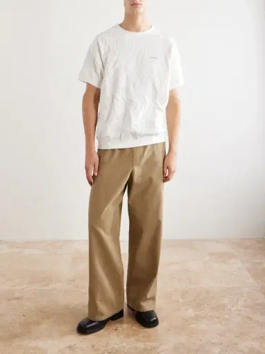Acne Studios Fansas Logo-Print Crinkled-Jersey T-Shirt - Men | Thumbnail 2 Acne Studios Fansas Logo-Print Crinkled-Jersey T-Shirt - Men | Thumbnail 2