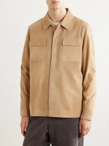 Peter Millar Featherweight Suede Jacket - Men | Thumbnail 3 Peter Millar Featherweight Suede Jacket - Men | Thumbnail 3