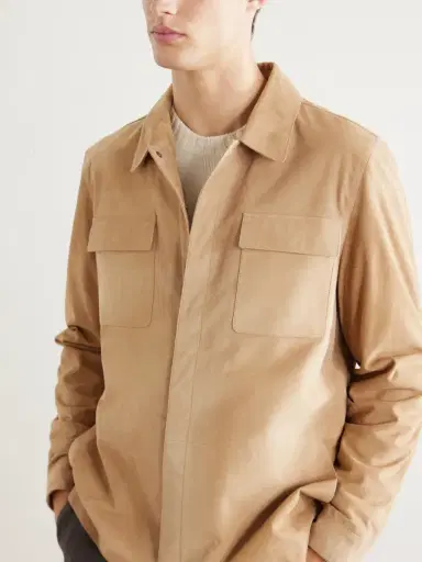 Peter Millar Featherweight Suede Jacket - Men | Thumbnail 5 Peter Millar Featherweight Suede Jacket - Men | Thumbnail 5