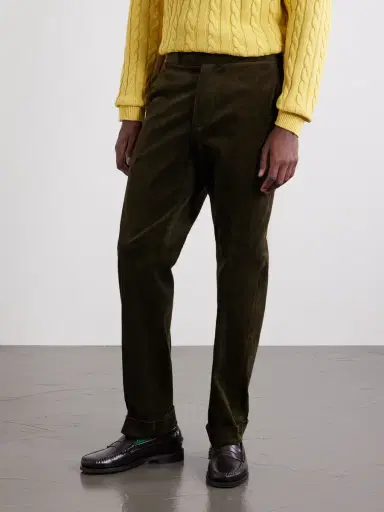 Polo Ralph Lauren Chester Tapered Cotton-Blend Corduroy Suit Trousers - Men | Thumbnail 3 Polo Ralph Lauren Chester Tapered Cotton-Blend Corduroy Suit Trousers - Men | Thumbnail 3