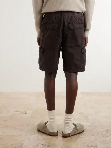 James Perse Straight-Leg Stretch Cotton-Poplin Shorts - Men | Thumbnail 4 James Perse Straight-Leg Stretch Cotton-Poplin Shorts - Men | Thumbnail 4