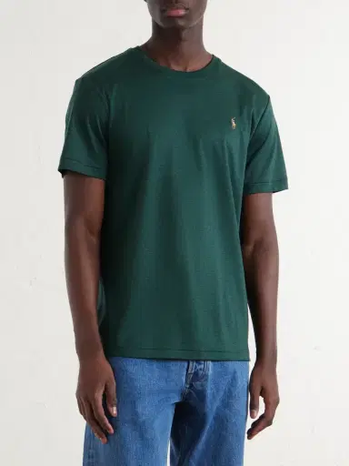 Polo Ralph Lauren Logo-Embroidered Cotton-Jersey T-Shirt - Men | Thumbnail 3 Polo Ralph Lauren Logo-Embroidered Cotton-Jersey T-Shirt - Men | Thumbnail 3