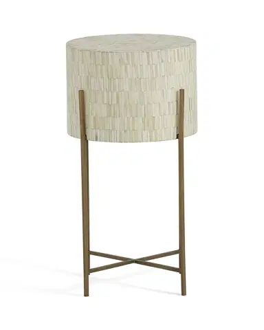 Regina Andrew Bone Drum Accent Table | Thumbnail 1 Regina Andrew Bone Drum Accent Table | Thumbnail 1
