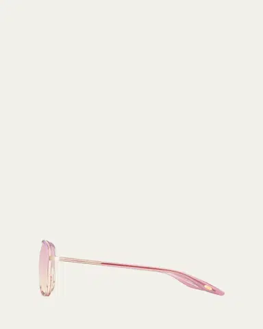 BARTON PERREIRA Cani Titanium Aviator Sunglasses | Thumbnail 3 BARTON PERREIRA Cani Titanium Aviator Sunglasses | Thumbnail 3