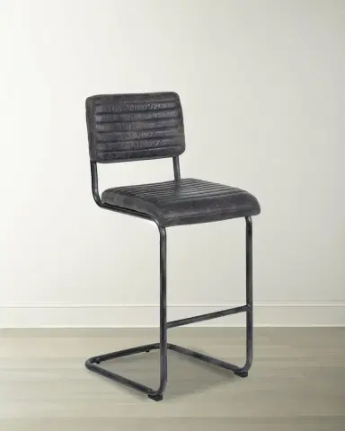 Regina Andrew Dylan Leather Bar Stool 30" | Thumbnail 1 Regina Andrew Dylan Leather Bar Stool 30" | Thumbnail 1