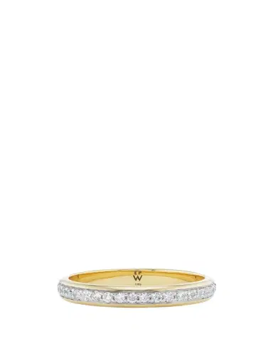 Emily P. Wheeler 18K Yellow Gold Dash Diamond Ring | Thumbnail 1 Emily P. Wheeler 18K Yellow Gold Dash Diamond Ring | Thumbnail 1