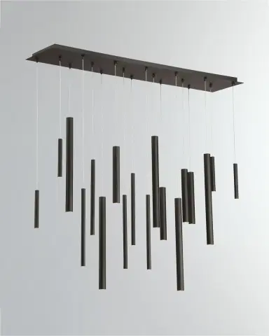 Eurofase Santana Linear Chandelier | Thumbnail 2 Eurofase Santana Linear Chandelier | Thumbnail 2