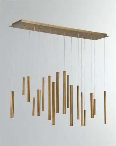 Eurofase Santana Linear Chandelier | Thumbnail 2 Eurofase Santana Linear Chandelier | Thumbnail 2