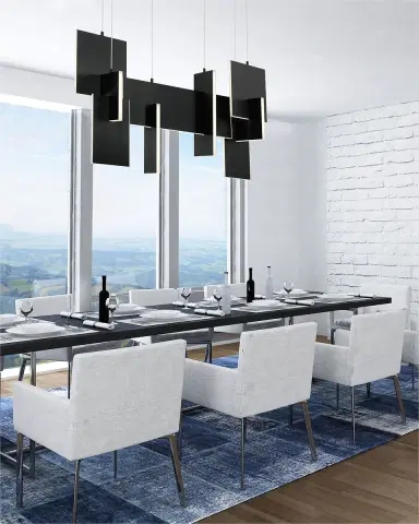 Eurofase Coburg 33" Linear Chandelier | Thumbnail 2 Eurofase Coburg 33" Linear Chandelier | Thumbnail 2