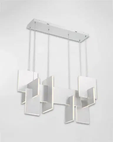 Eurofase Coburg 33" Linear Chandelier | Thumbnail 4 Eurofase Coburg 33" Linear Chandelier | Thumbnail 4