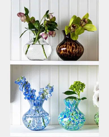 Juliska Puro Glass Vase, 6" | Thumbnail 4 Juliska Puro Glass Vase, 6" | Thumbnail 4