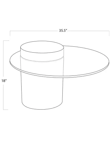 Regina Andrew Odette Coffee Table | Thumbnail 4 Regina Andrew Odette Coffee Table | Thumbnail 4