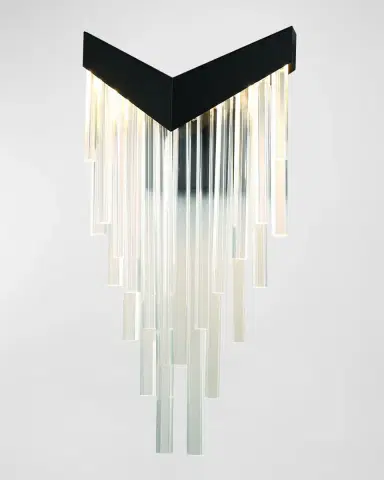 Eurofase Vivien 1-Light LED Black Sconce | Thumbnail 2 Eurofase Vivien 1-Light LED Black Sconce | Thumbnail 2