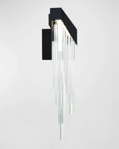 Eurofase Vivien 1-Light LED Black Sconce | Thumbnail 3 Eurofase Vivien 1-Light LED Black Sconce | Thumbnail 3