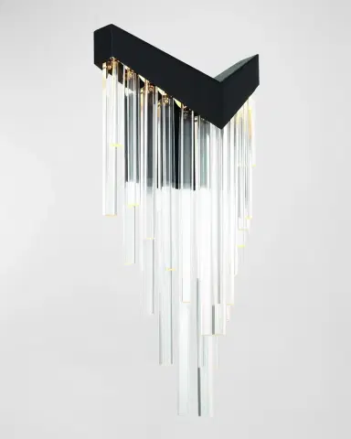 Eurofase Vivien 1-Light LED Black Sconce | Thumbnail 4 Eurofase Vivien 1-Light LED Black Sconce | Thumbnail 4