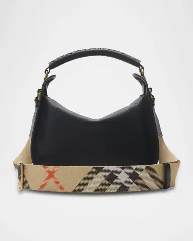 Burberry Small Clip Leather Messenger Bag | Thumbnail 3 Burberry Small Clip Leather Messenger Bag | Thumbnail 3
