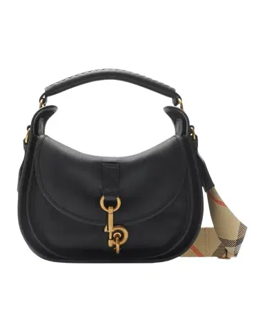 Burberry Small Clip Leather Messenger Bag | Thumbnail 1 Burberry Small Clip Leather Messenger Bag | Thumbnail 1