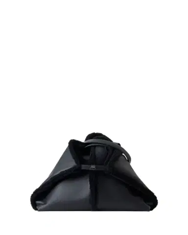 Akris Ai Reversible Leather and Shearling Tote Bag | Thumbnail 1 Akris Ai Reversible Leather and Shearling Tote Bag | Thumbnail 1