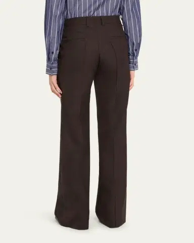 Nili Lotan Etoile Virgin Wool Relaxed-Leg Pants | Thumbnail 3 Nili Lotan Etoile Virgin Wool Relaxed-Leg Pants | Thumbnail 3