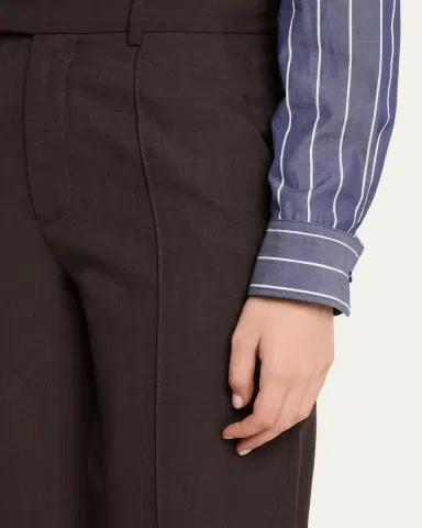 Nili Lotan Etoile Virgin Wool Relaxed-Leg Pants | Thumbnail 5 Nili Lotan Etoile Virgin Wool Relaxed-Leg Pants | Thumbnail 5